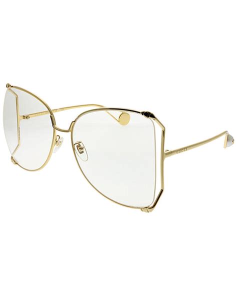 gucci women's butterfly 63mm sunglasses.